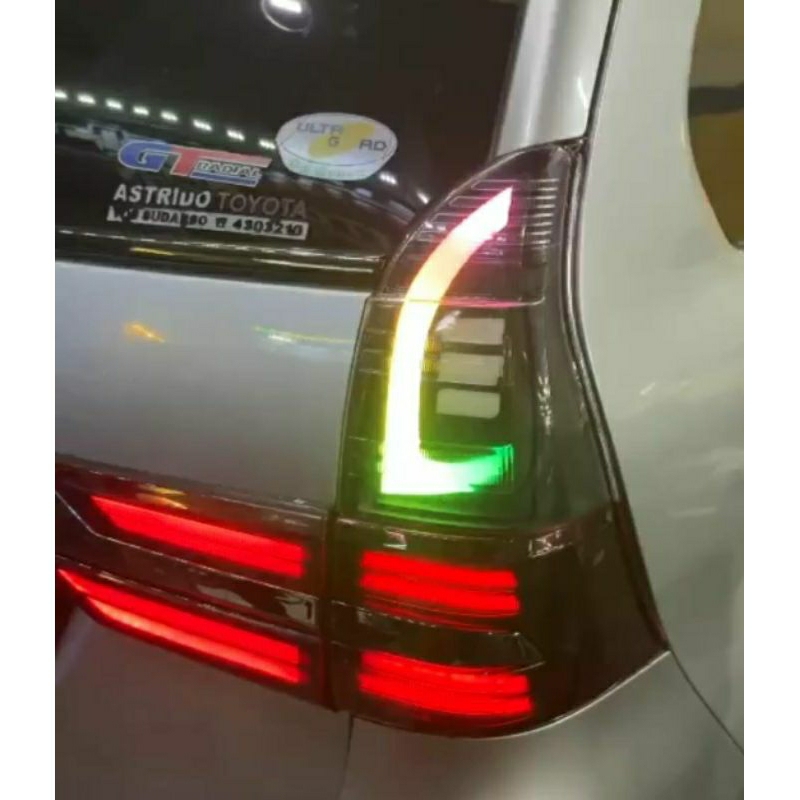 Stoplamp Grand Avanza Xenia 2019-2021 Smoke RED RGB MATRIX padlepop