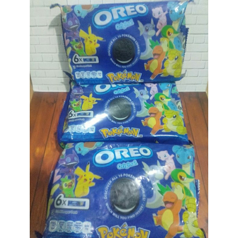 

OREO POKEMON PIKACUY 27gr x 6 pcs