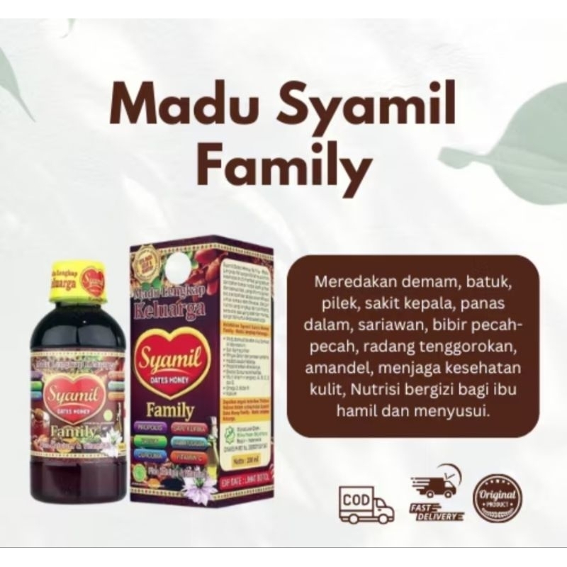 

Madu Syamil Dewasa 200 ml | Syamil Family | Syamil Herbal