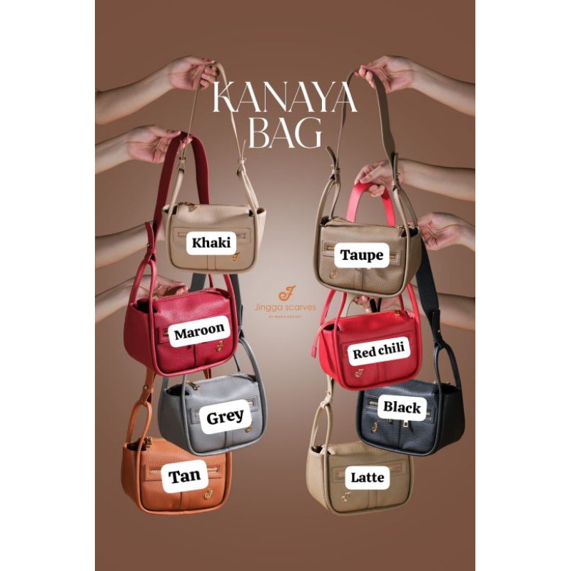 Jingga Scarves Kanaya Bag