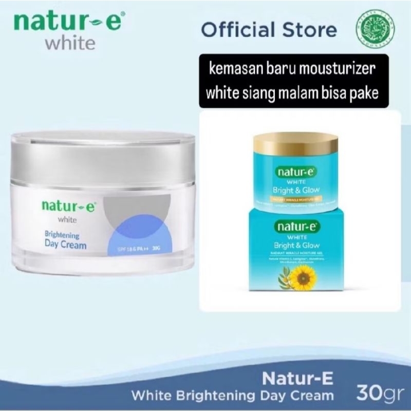 Diskon natur e day cream white