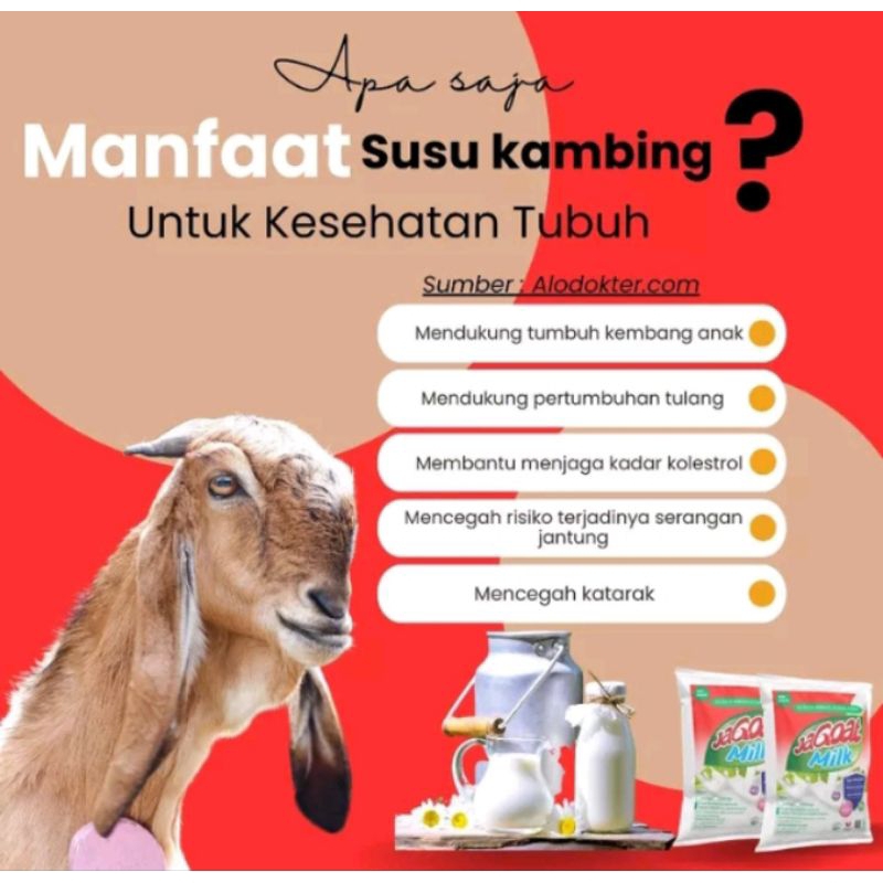 

susu Kambing etawa 1kg