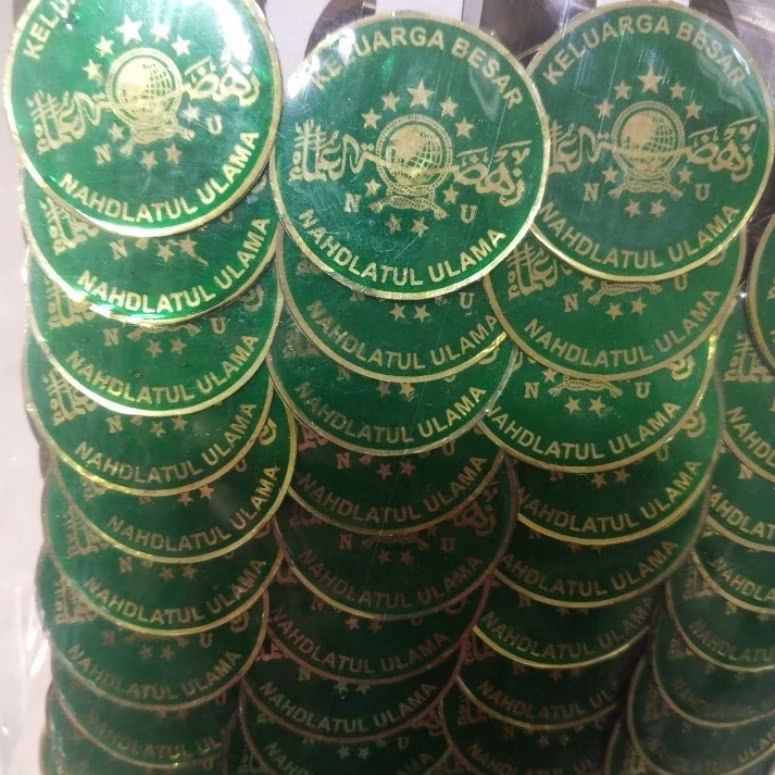 100 biji pin NU nahdatul ulama Kuningan lapis resin