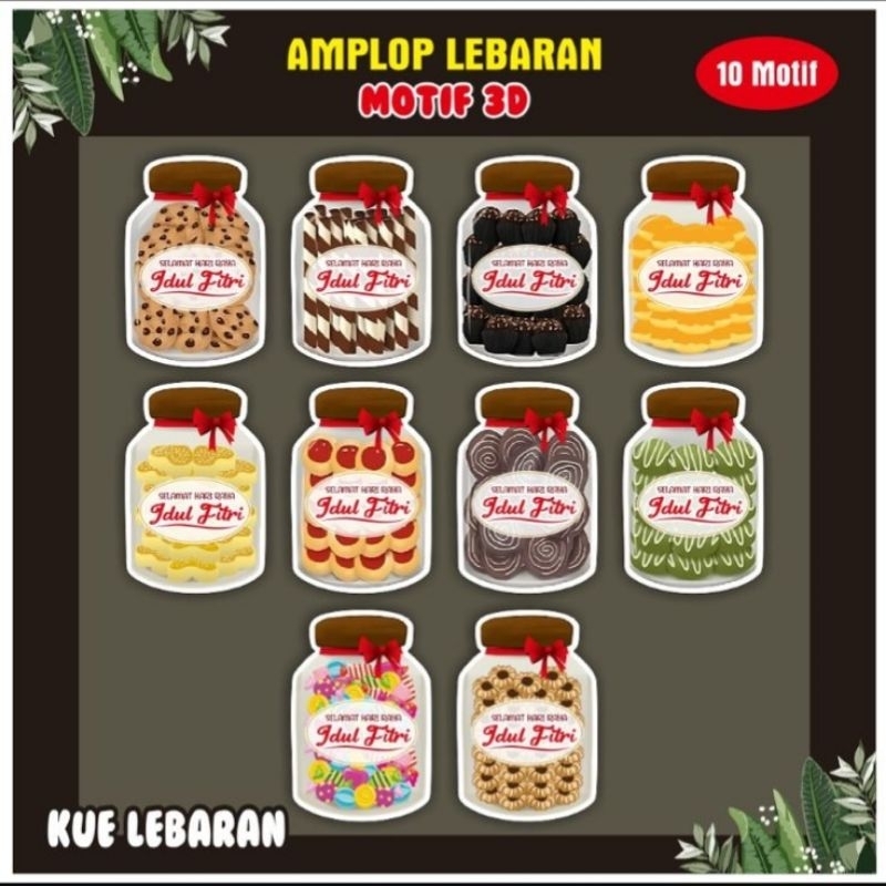 

PAKET RESELLER AMPLOP 3D 50 PCS. 1 pack isi 5 pcs . Dapat 10 pack 10 motif beda-beda