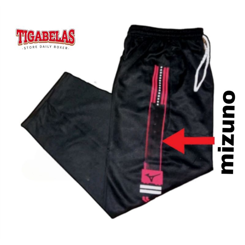 celana training anak/remaja celana olahraga celana jogger motif merah sport outdor