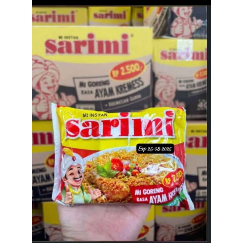

Sarimi goreng ayam kremess isi 40