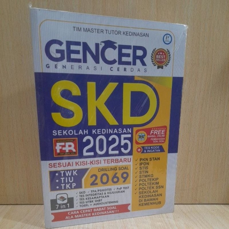buku Original " SKD Sekolah Kedinasan 2025 .
