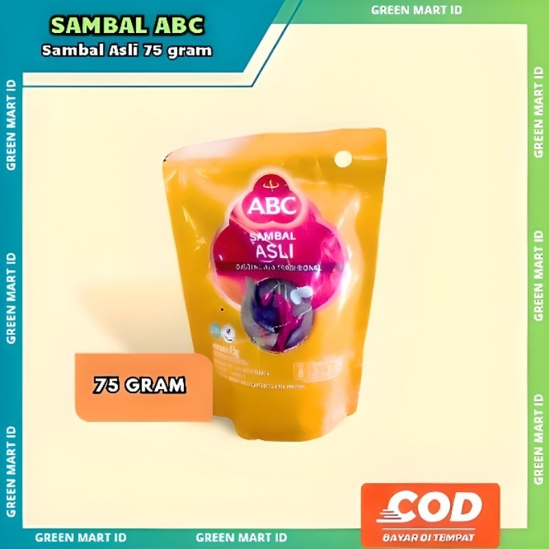 

Sambal ABC Kemasan Pouch 75 gram