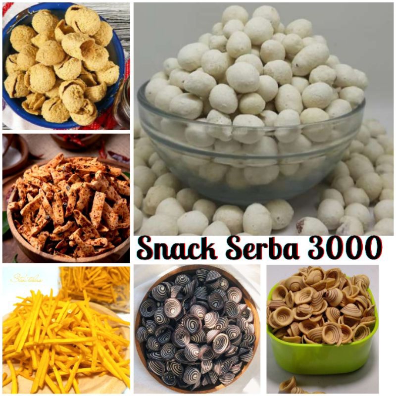 

(DM SNACK) Snack Cemilan Serba 3.000