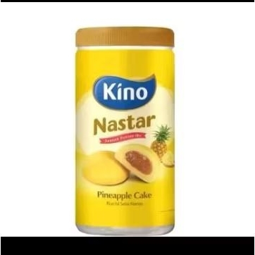 

Kino Nastar Pineapple Cake - Snack Kue Isi Selai Nanas Toples 140 gram