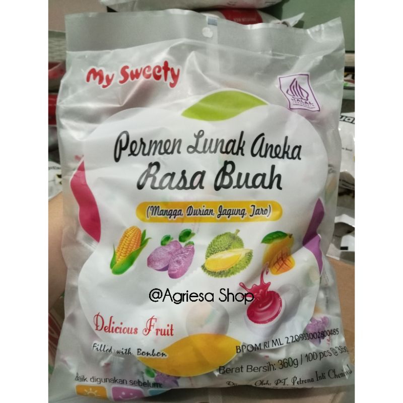 

MY SWEETY PERMEN LUNAK RASA BUAH