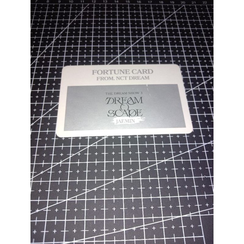 FORTUNE SCRATCH TDS3 JAEMIN NCT DREAM