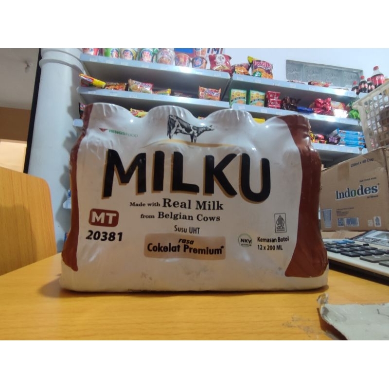 

milku rasa coklat