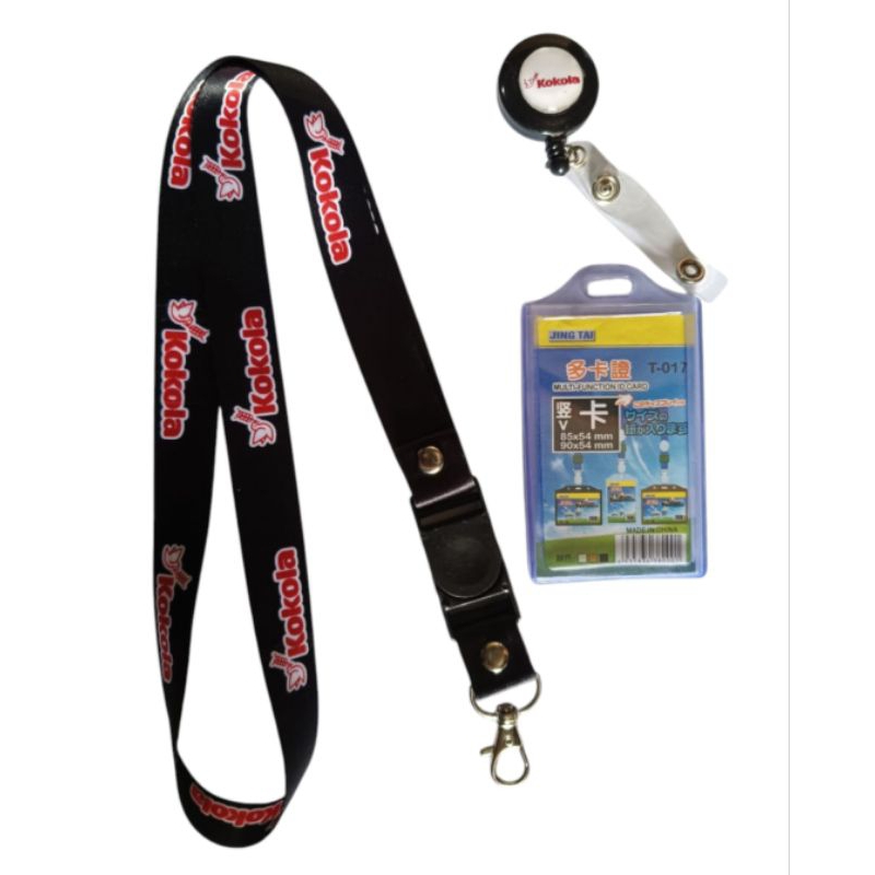 

lanyard / tali id card kokola ready stock
