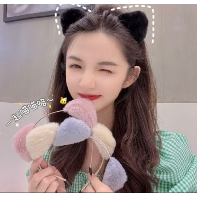 bando telinga lucu / bando lucu / bando anak / bando remaja