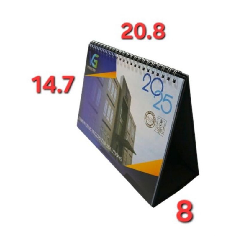 

KALENDER MEJA 2025 / KALENDER TAHUN BARU / NEW YEAR CALENDAR 2025