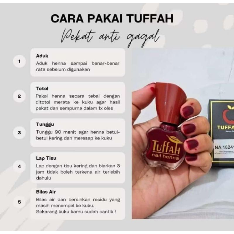 TUFFAH NAIL HENNA ORI