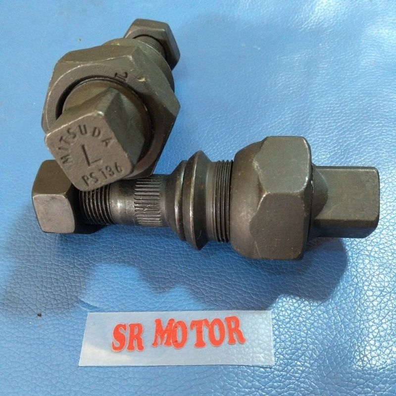 baut roda belakang canter hdx/ps136 kiri Mitsuda