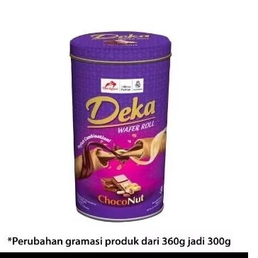 

DEKA WAFER CHOCO NUT CAN 300G