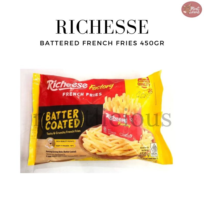

RICHEESE BATTER COATED french fries 450gr