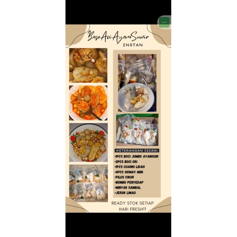 

Baso Aci AyamSuir