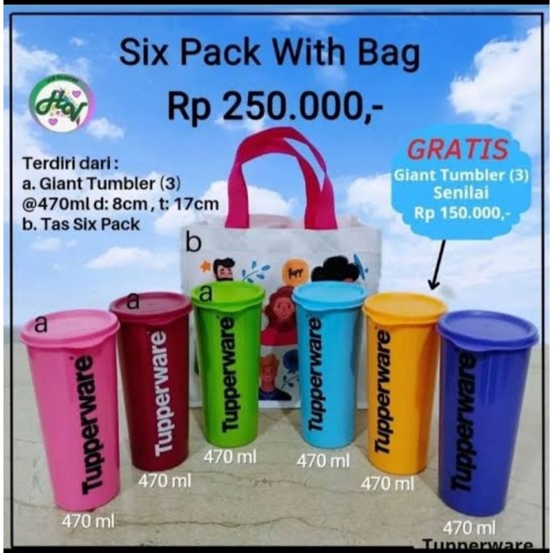 Giant Tumbler Tupperware