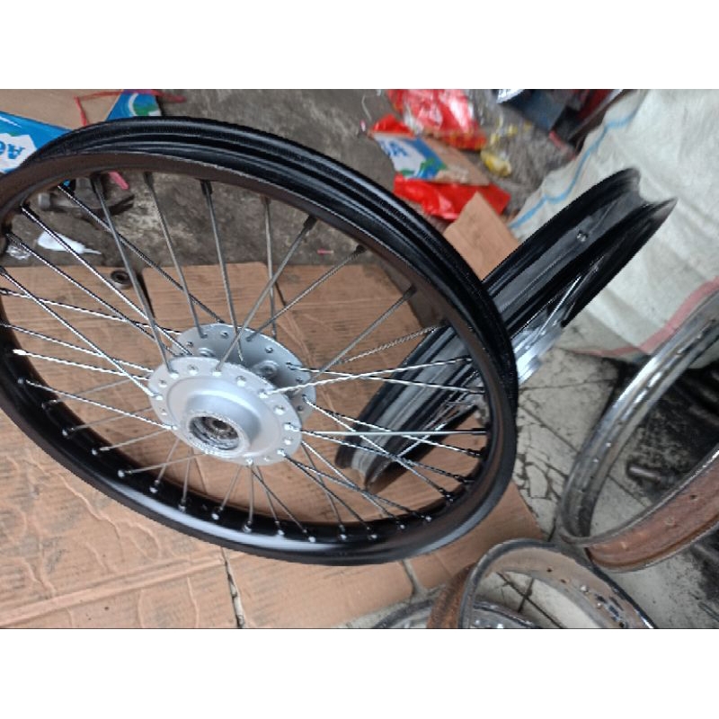 Velg jari-jari Ring'17 variasi Vega ZR RR Vega force Vega new Jupiter Z1 MX old Pnp { SECOND BERKUAL