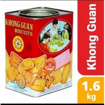 

KHONG GUAN ASSORTED BISKUIT KALENG MERAH 1600GR