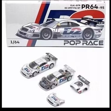 Poprace Pop Race Mercedes Benz CLK AMG GTR D2