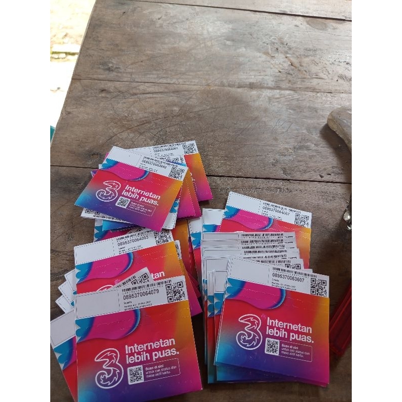Kertu tri 3gb 30 Hari