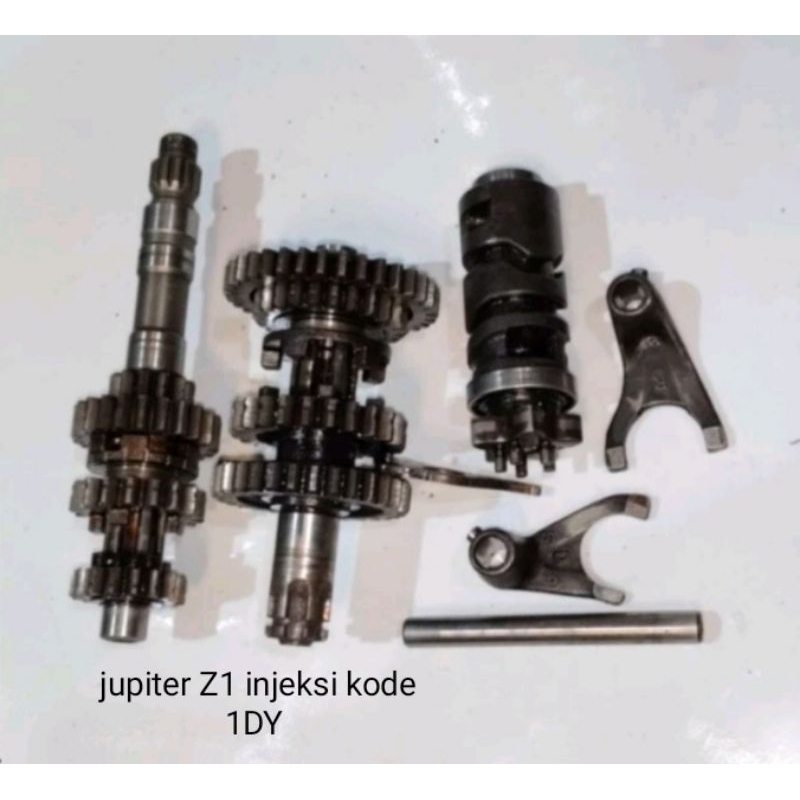 gear gigi rasio operan gigi Jupiter Z1 injeksi kode 1DY asli original cabuttan