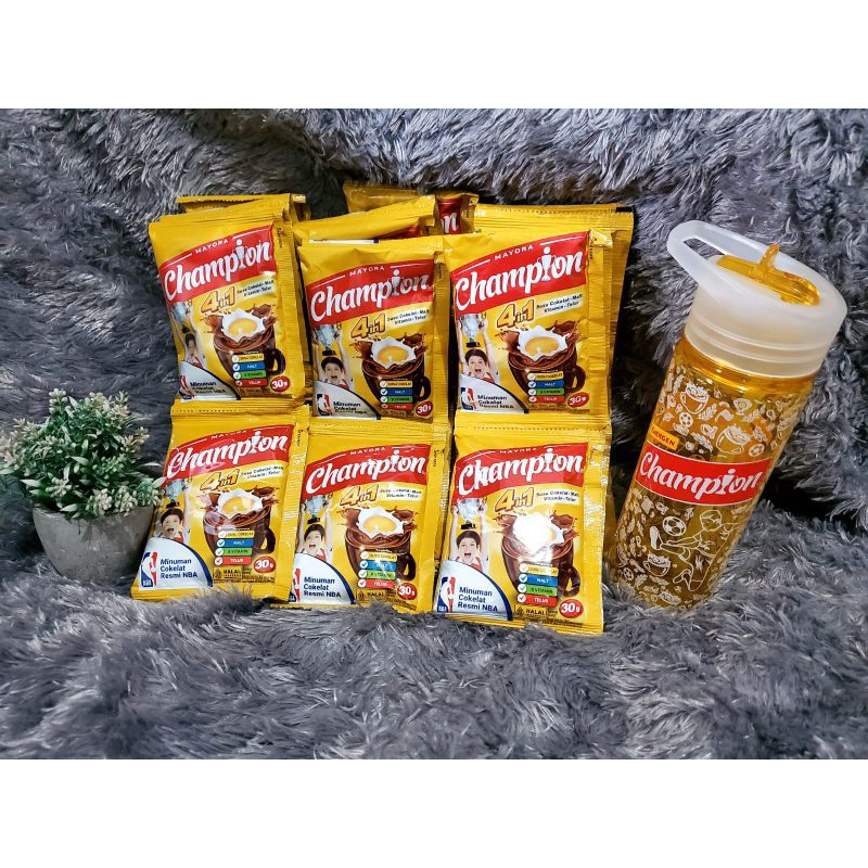 

Paket ENERGEN CHAMPION isi 3 renceng free Tumbler