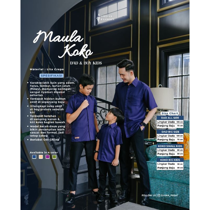 Maula Family Set Ghiina Fashion