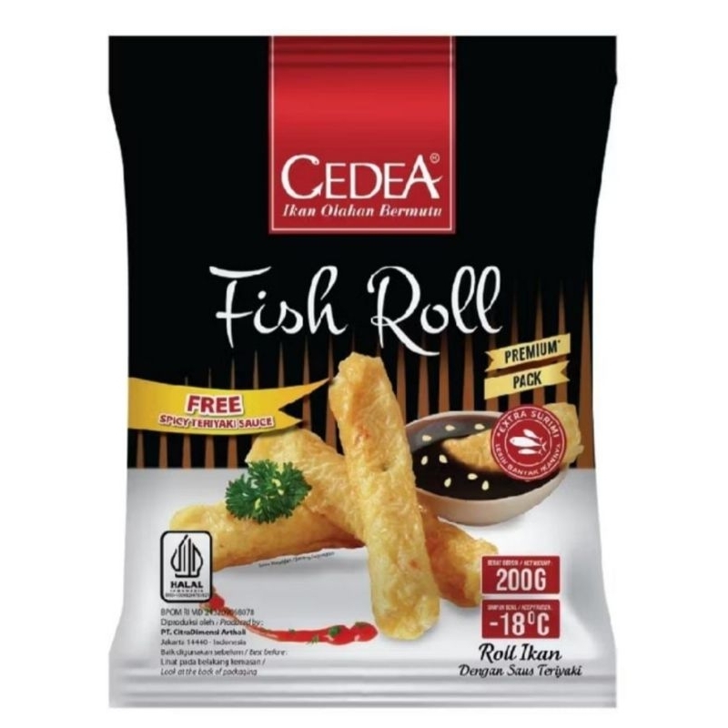 

CEDEA Fish Roll Premium Pack Halal 200g