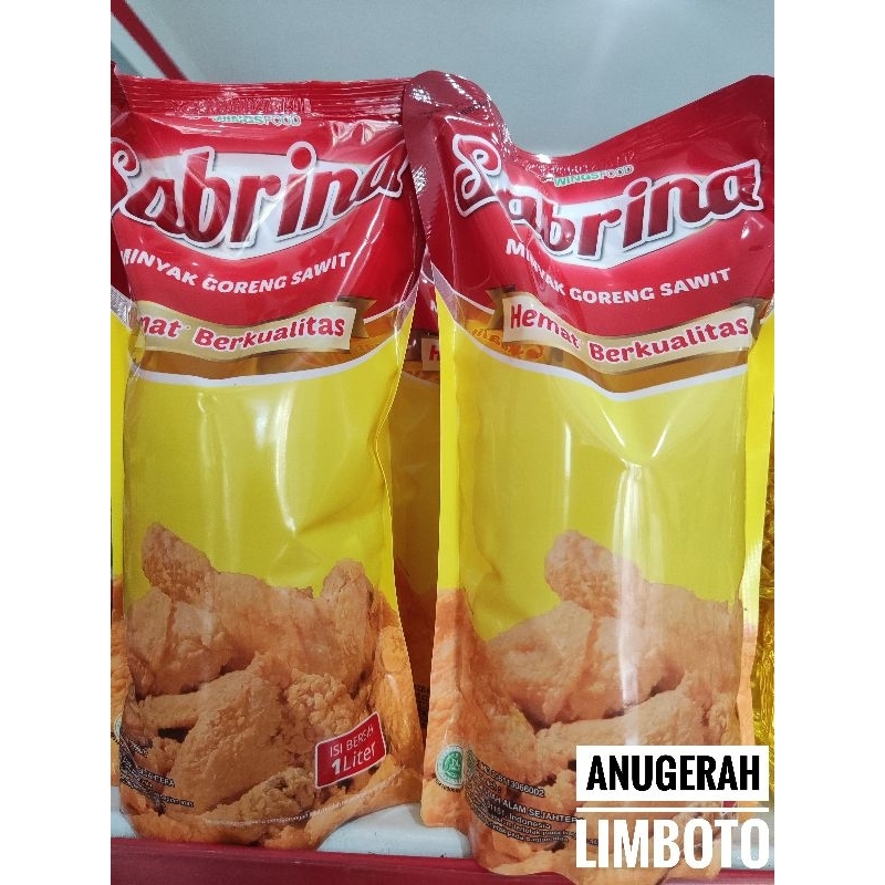 

SABRINA MINYAK GORENG 1 LITER REFILL/Sabrina minyak goreng