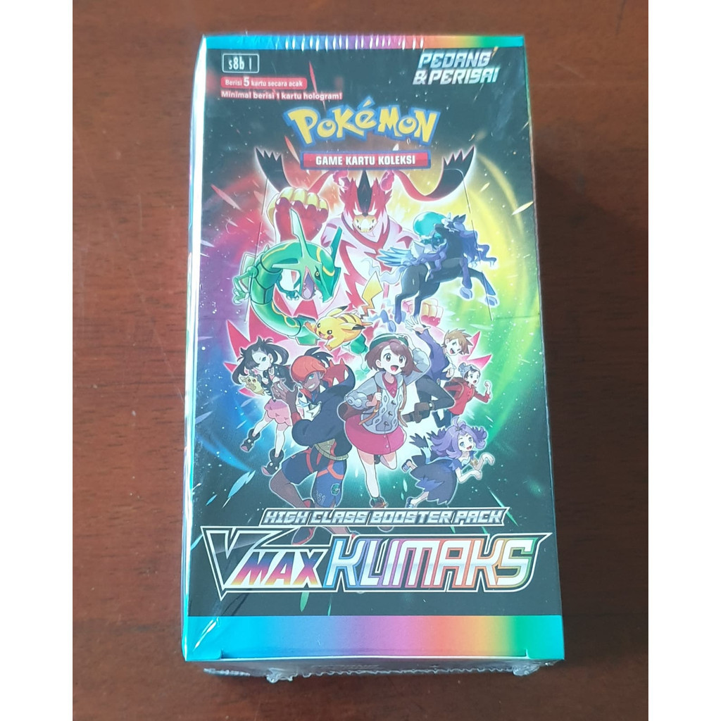 Booster pack pokemon TCG s8b vmax klimaks
