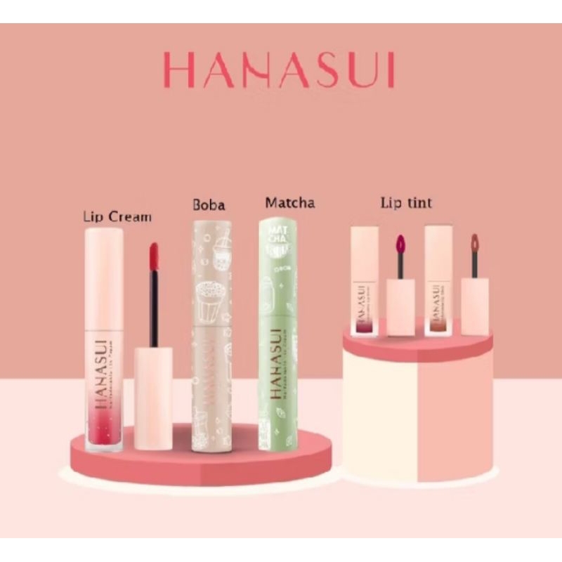 Hanasui Matte Dorable Lip Cream / Lipstick Cair Matte Hanasui / Lipstik Hanasui