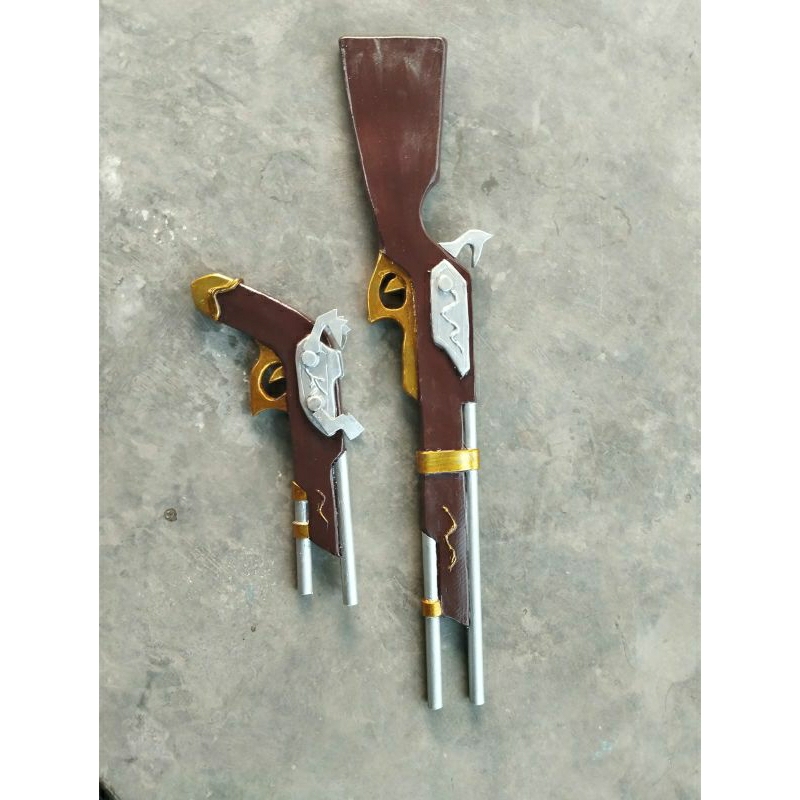 kurumi date alive cosplay prop satu pasang