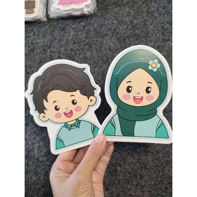 

10 Pcs Amplop Muslim 3D lebaran 2025