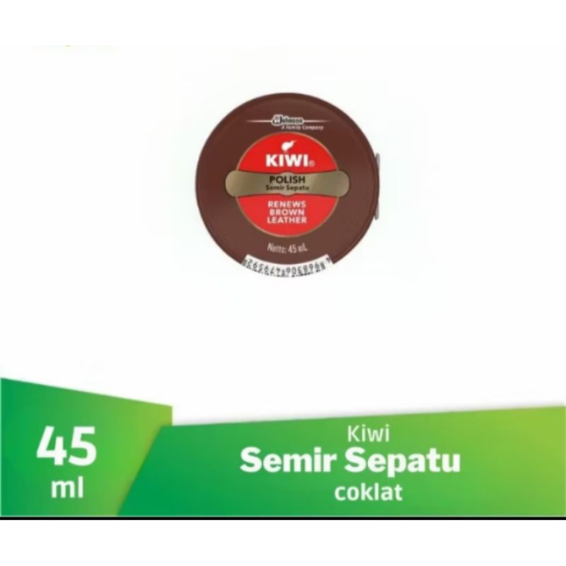 SEMIR SEPATU KIWI 46 Gram / SEMIR SEPATU COKLAT