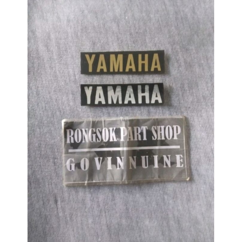 stiker sticker bak mesin rxk rx125 rx k 125 stok lama nos