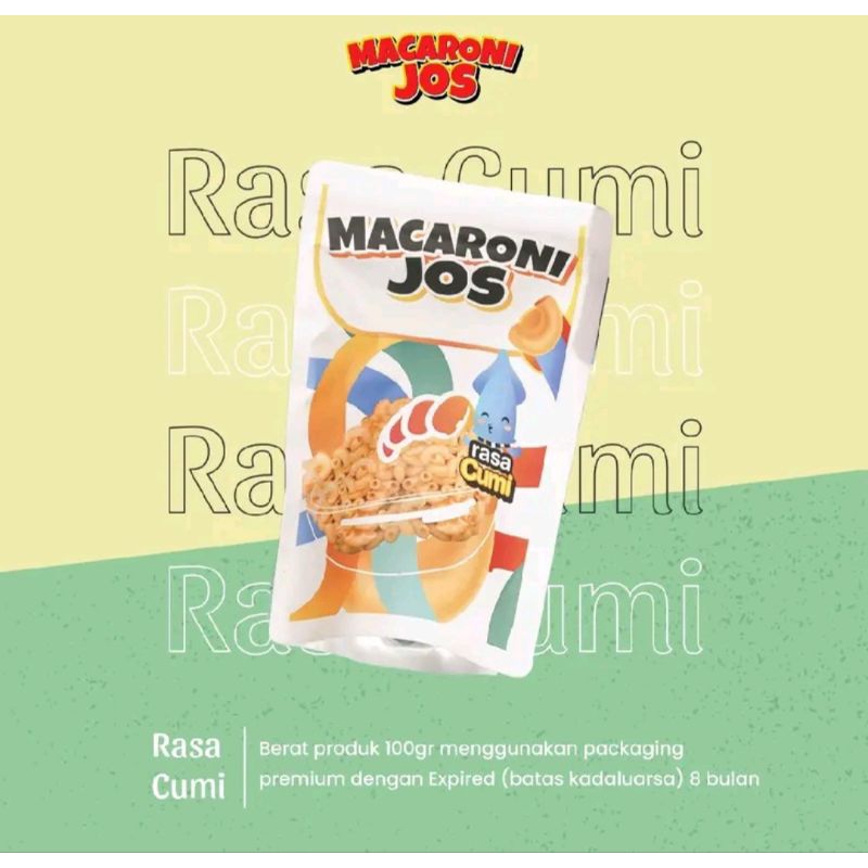 

cemilan yang hemat macjos50 gr