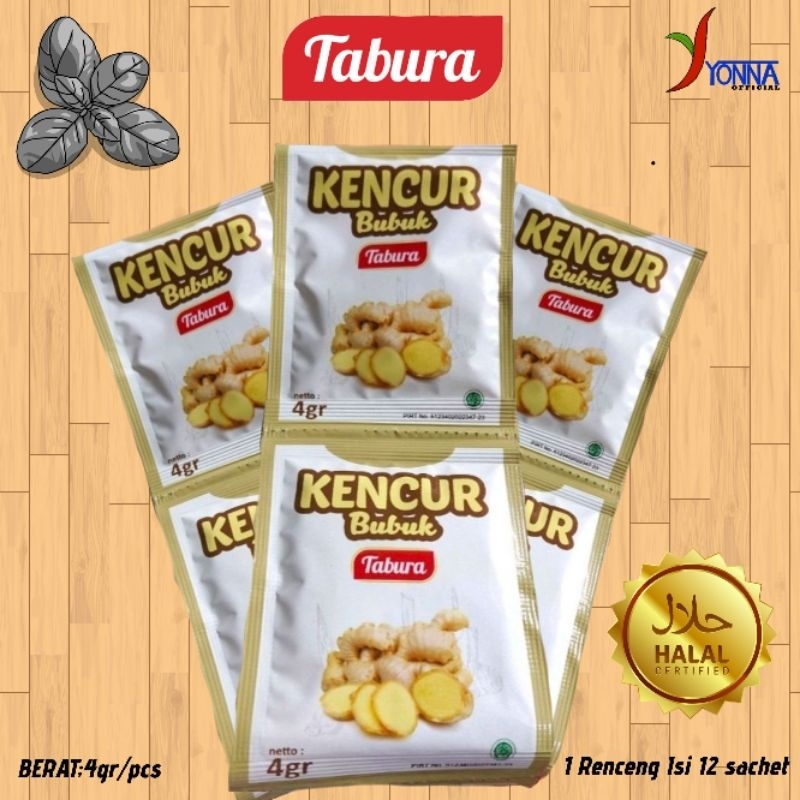 

TABURA KENCUR 1 RENTENG 12 PCS