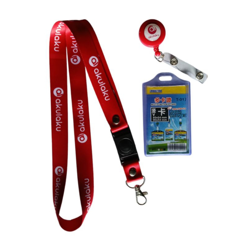 

lanyard / tali id card akulaku ready stok