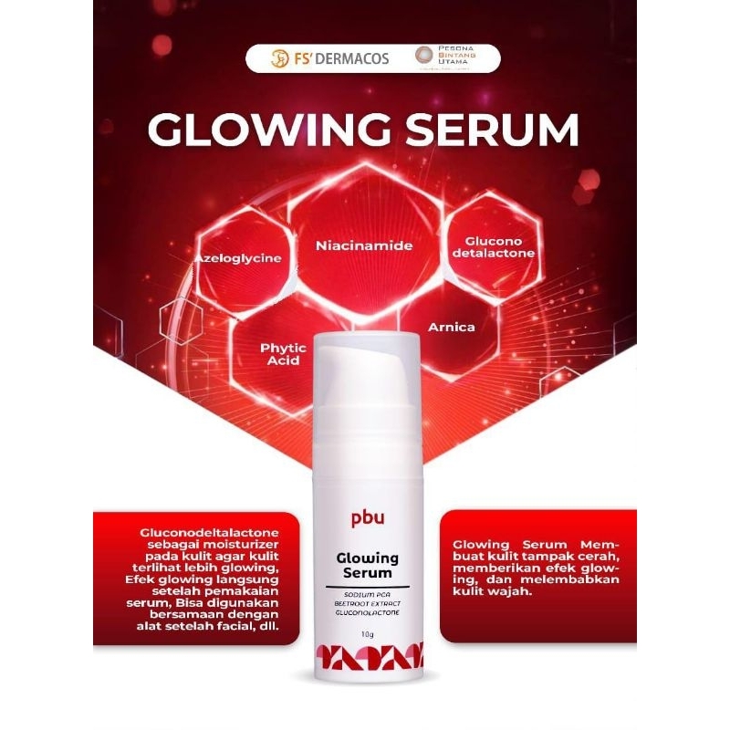 PBU GLOWING SERUM 10 Ml