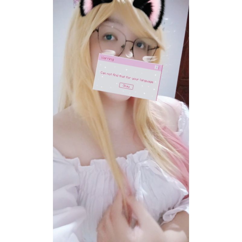 WTS wig Marin Second ready kirim Wig anime wig cosplay