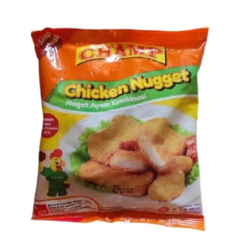 

CHAMP kombinasi Chicken Nugget 225Gr