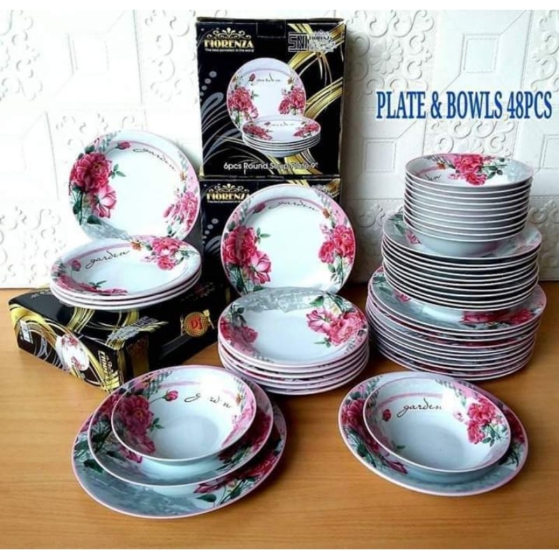 Paket piring garden fiorenza