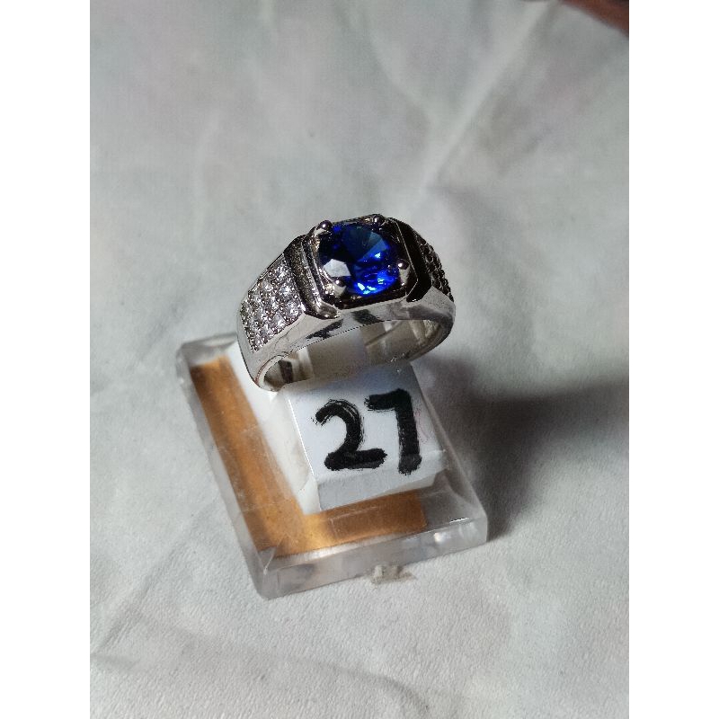 king safir ring semi perak
