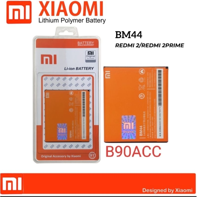 BATTERY BATERAI BATRE XIAOMI REDMI 2/ REDMI 2PRIME/ BM44 ORIGINAL